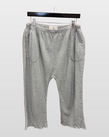 The Great. Grey Cropped Lounge Sweatpants sz 2 (M)