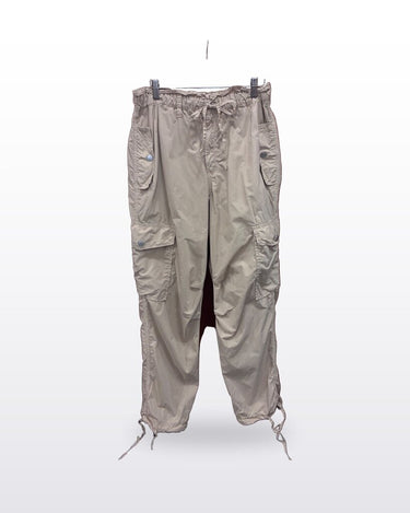 AMO Beige Cargo Jogger Pants sz M