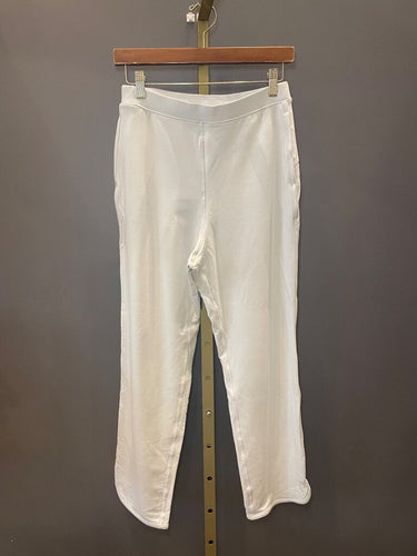 lululemon White Scuba High-Rise Wide-Leg Pants sz 6