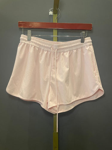 Tna Light Pink Drawstring Athletic Shorts sz M