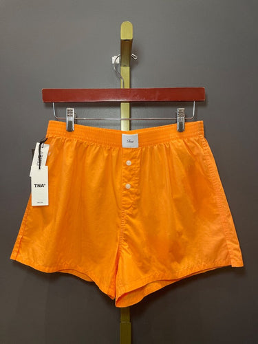 TNA Orange Elastic-Waist Shorts sz S