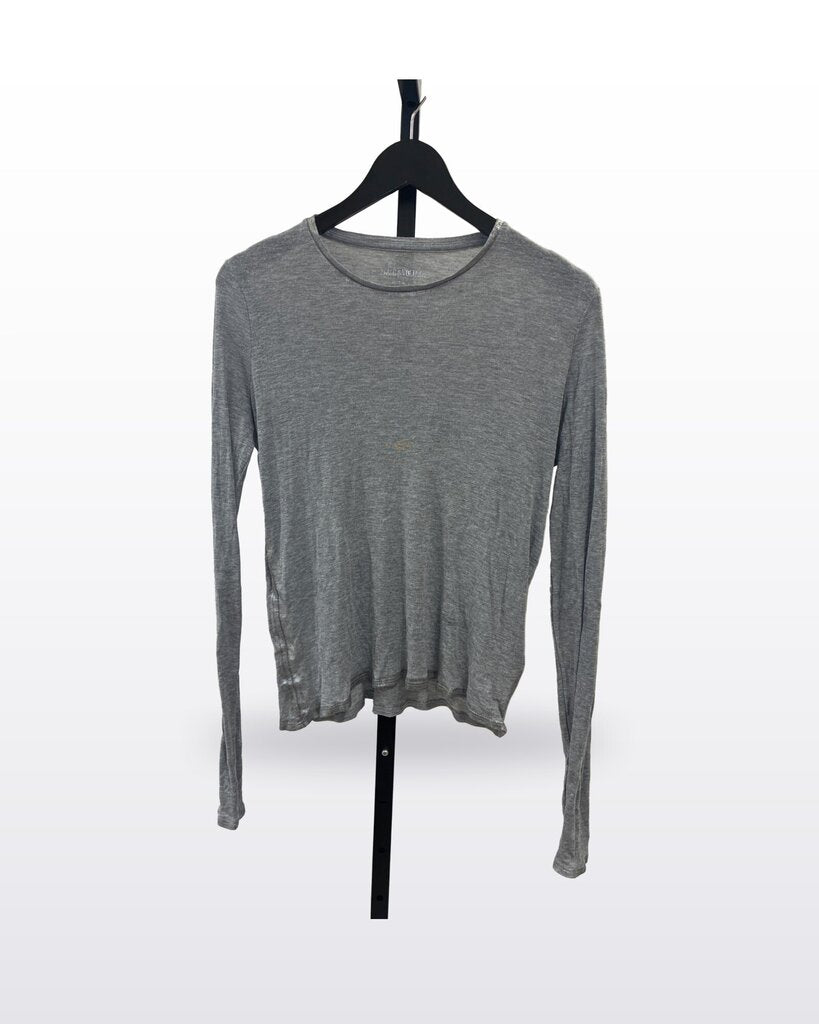 Zadig & Voltaire Willy Foil Per Long Sleeve Top sz M