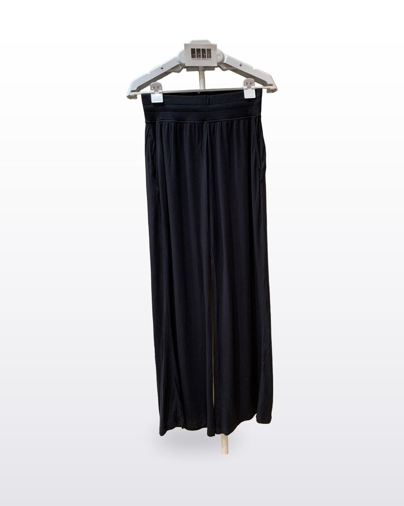 Alo Yoga Black Wide-Leg Lounge Pants sz M