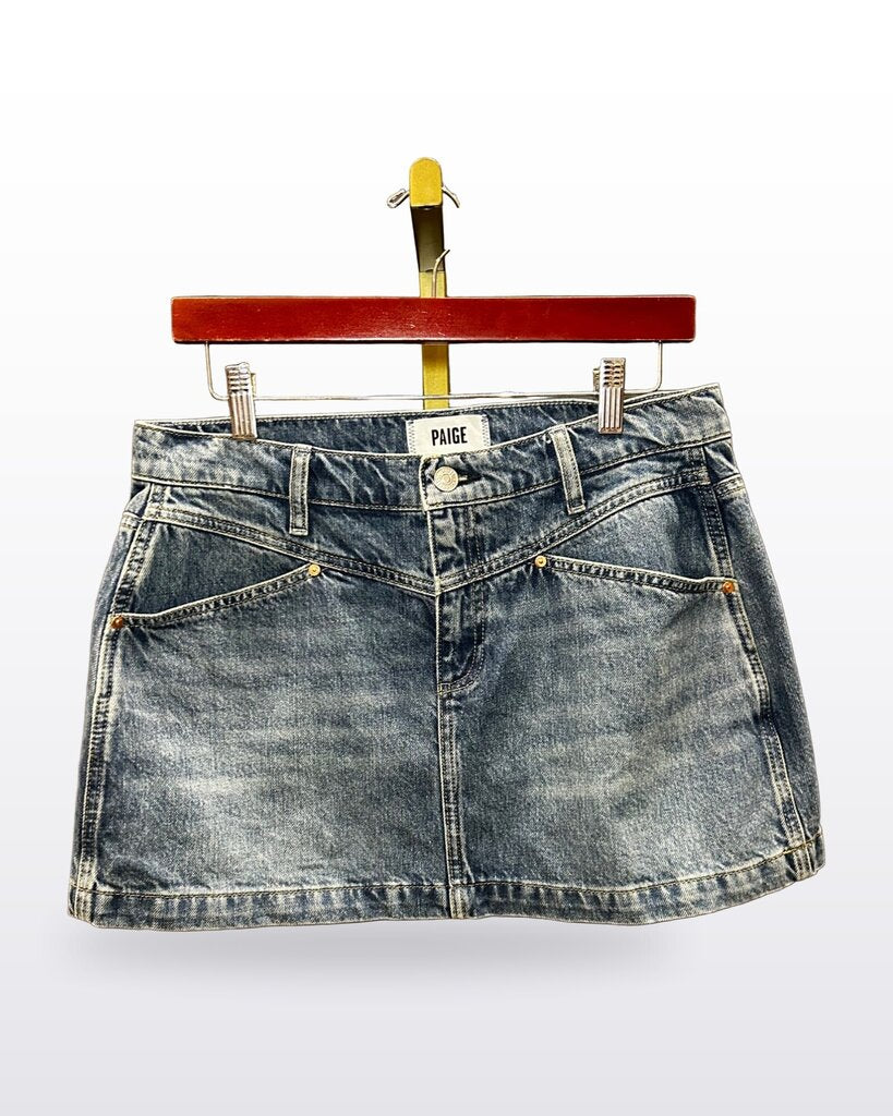 Paige Denim Mini Skirt sz 27