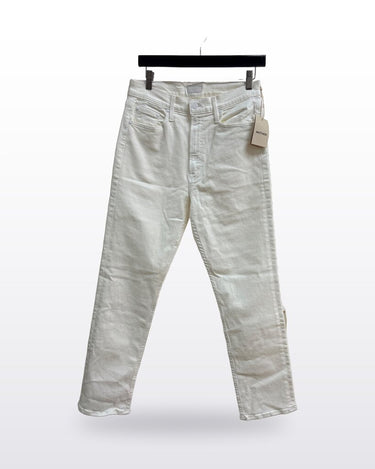 Mother White Straight Leg Jeans sz 29