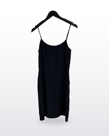 Jenni Kayne Black Cutout Tie-Back Mini Dress sz Xs