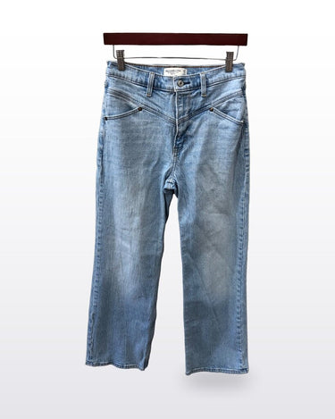Abercrombie & Fitch Light Wash '90s Relaxed Jean High Rise sz 27/4S
