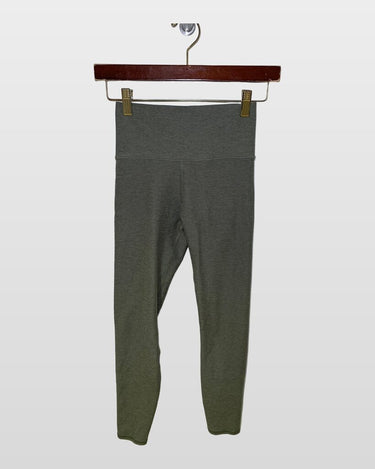 Vuori Heather Olive Green High-Rise Full Length Leggings sz Xs