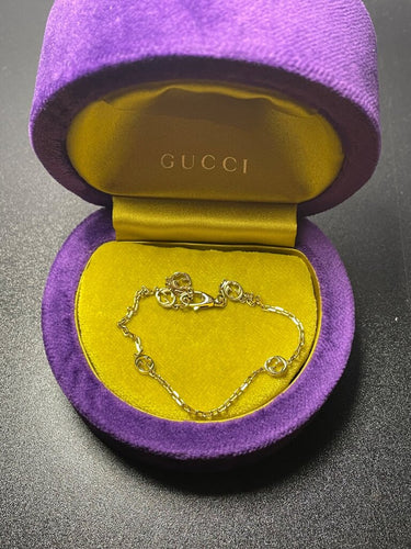 Gucci GG Motif Chain Bracelet