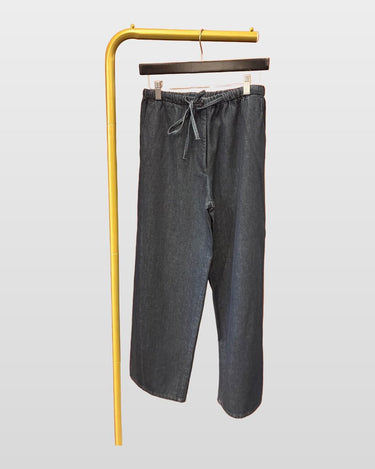 COS Dark Wash Elastic Waist Denim Pants sz 4