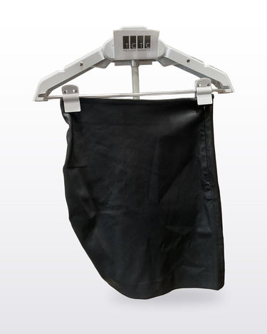 IRO Black Leather Mini Skirt Size 38 sz 38
