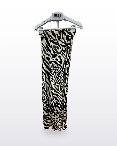 Dundas Animal Print Maxi Skirt sz Xs/s