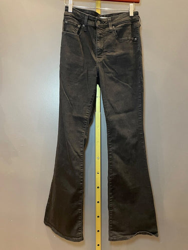 Levi's 726 Flare Black Jeans sz 28