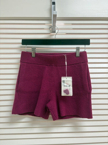 Helmut Lang Cozy Short in Plum XS sz XS