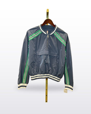 FP Movement Blue Half-Zip Track Jacket sz S
