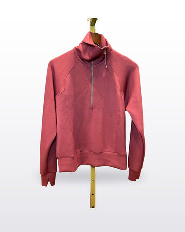 Spanx AirEssentials Half Zip Pullover sz S