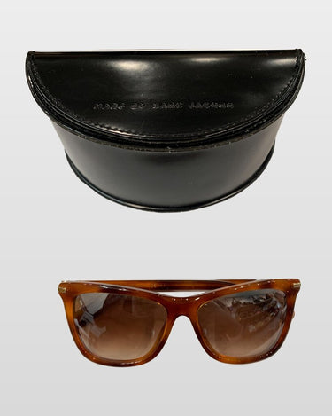Marc Jacobs Amber Acetate Sunglasses with Case