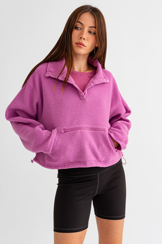 Cardiff Fleece Pullover Sweater