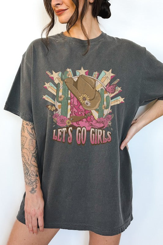 Let's Go Girls Nashville Country Music Graphic Tee