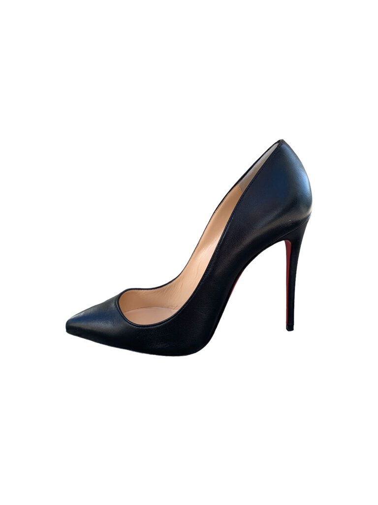 Christian Louboutin Smooth Leather Pointed Toe Heels US 7/ EU 37.5