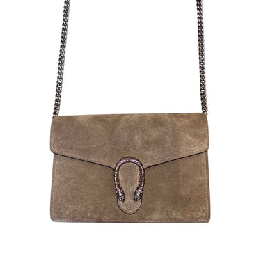 Gucci Suede Dionysus Wallet On A Chain