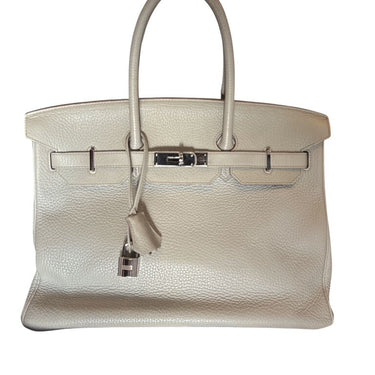Birkin 35 Gris Tote
