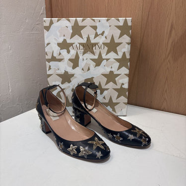 Valentino Sequin Star Heels - Size 38.5