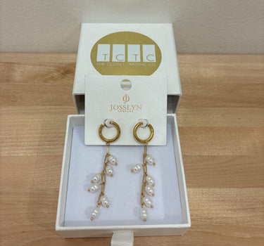 NEW Jossyln Pearl Drop Earrings