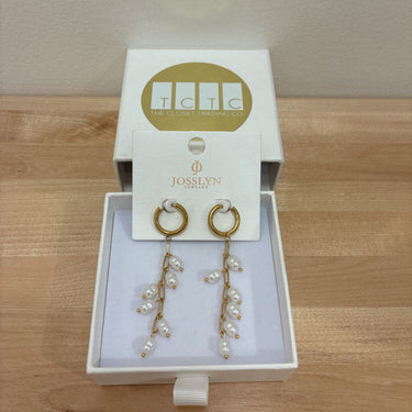 NEW Jossyln Pearl Drop Earrings