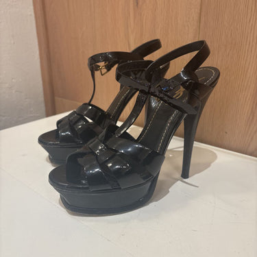 YSL Tributes patent leather heels- Size 36.5
