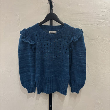 St Roche Knit Overlay Sweater- Size XS