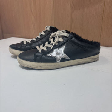 Golden Goose Shearling Mule Sneakers- Size 36