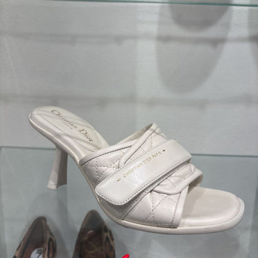 Christian Dior Cannage Heels- Size 38.5