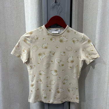 Celine Seashell Print Top