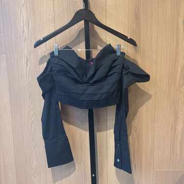 Staud off shoulder crop top - size 0