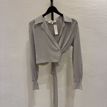 Diane Von Furstenberg Polka Dot Shirt