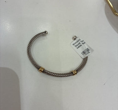 David Yurman thin cable twist bracelet