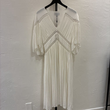 Reiss White Crochet Dress