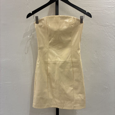 Staud faux leather bodycon min