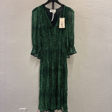 Ba&sh NWT Clovia print Long Sleeve Dress Size Small