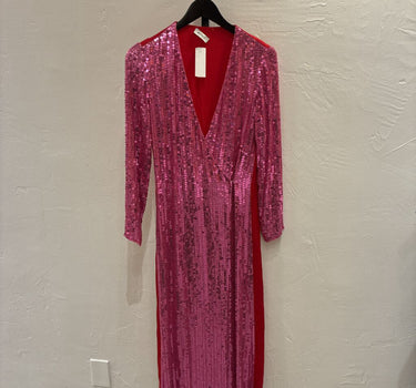 ATTICO Pink Sequin Dress