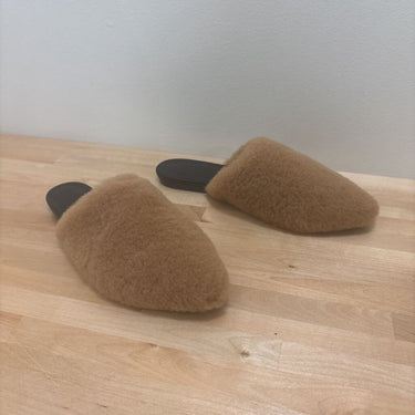 Jenni Kayne Shearling Mules - size 37