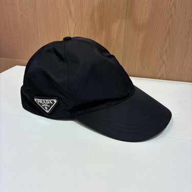 Prada Nylon Logo Hat Size Medium