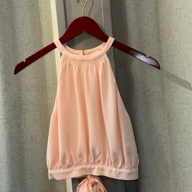 Wilfred Pink Open Back Top