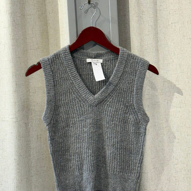 Madewell grey knit sweater vest