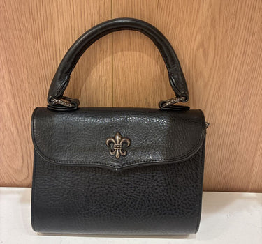 Chrome Hearts Leather Top Handle Purse