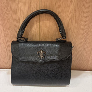 Chrome Hearts Leather Top Handle Purse