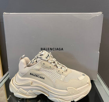 Balenciaga Triple S Sneakers – Cream