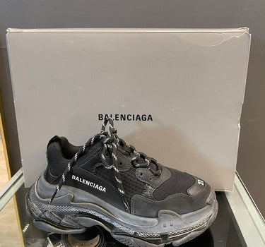 Balenciaga Triple S Sneakers – Black