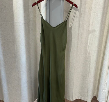 AllSaints Bryony Dress Sycamore Green